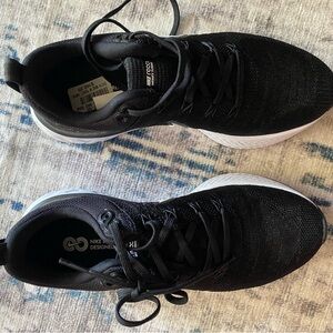 Nike react infinity run flyknit 2 black